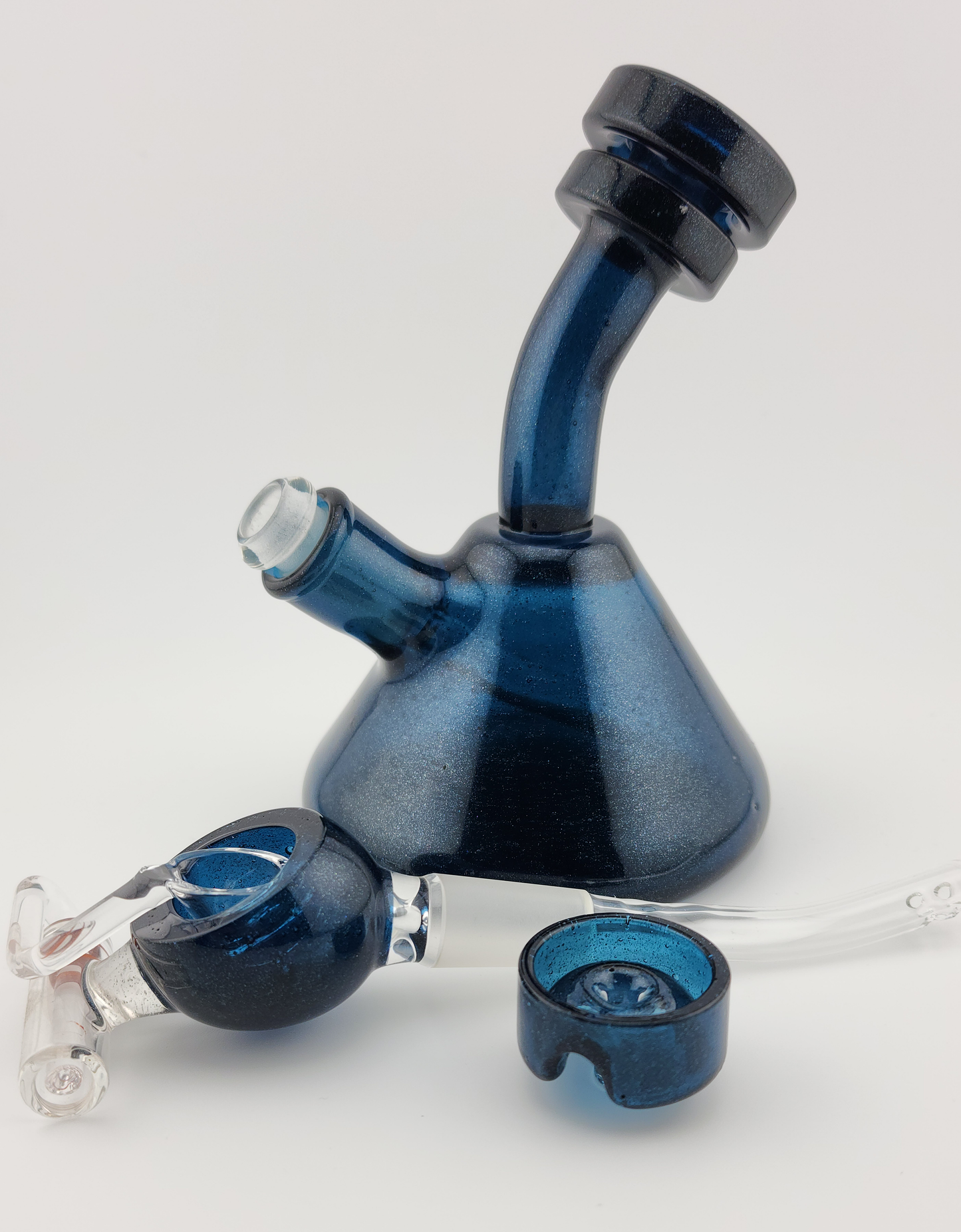 2 Cents Glass Stardust Blue