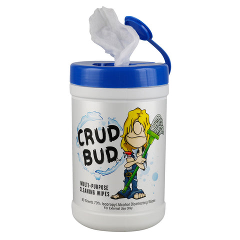 Crud Bud Multipurpose Cleaning Wipes